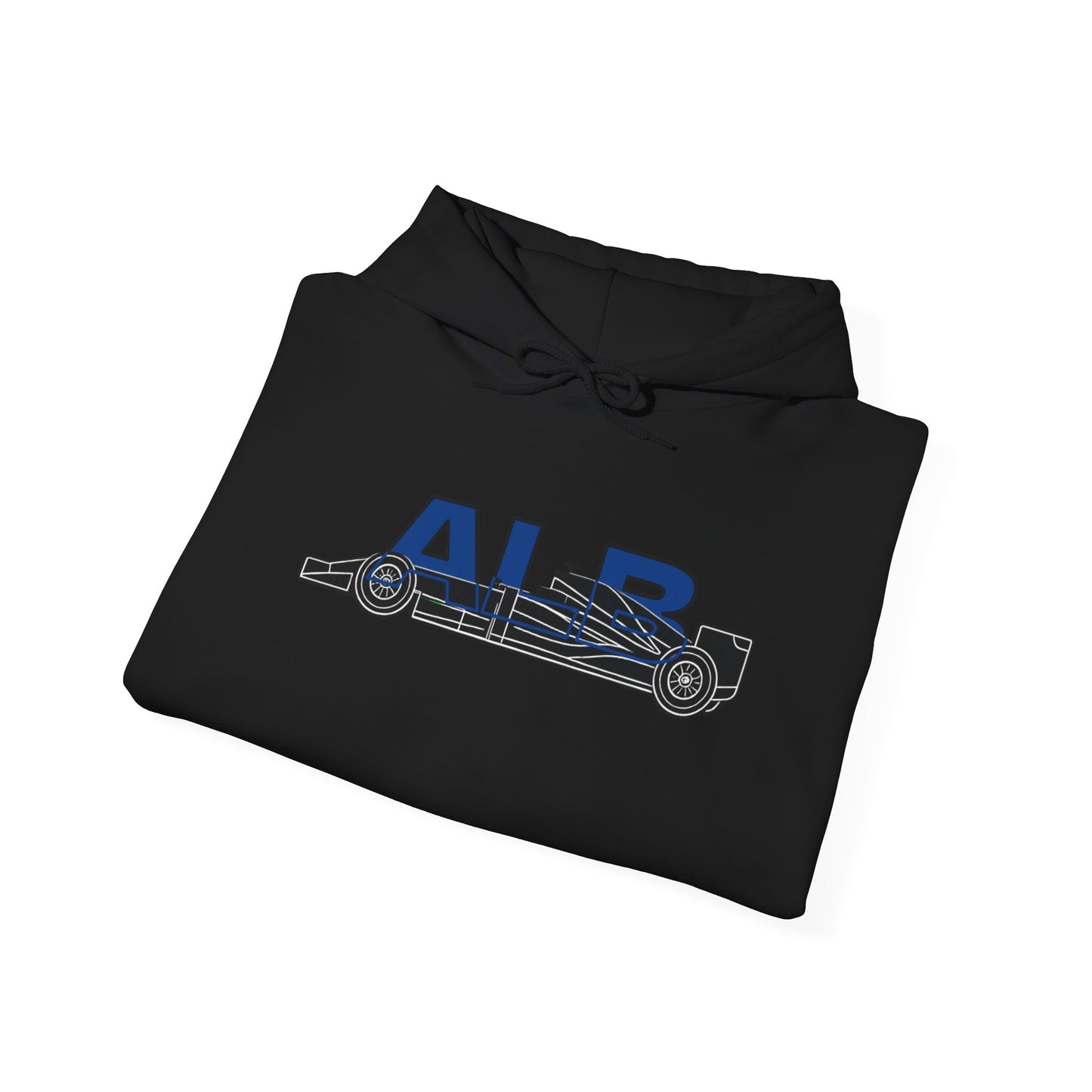 Racing Initials - (ALB) Hoodie