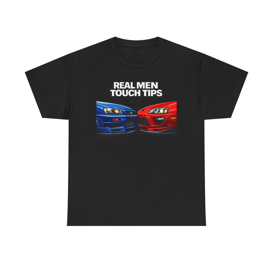 "Real Men Touch Tips" - T-Shirt
