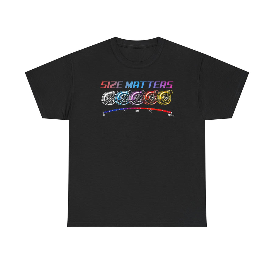 Size Matters (Multi Coloured) - T-Shirt