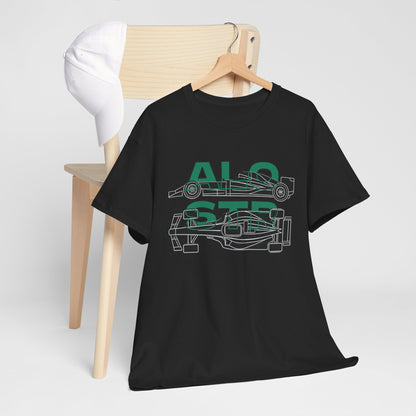 Racing Team Initials - T-Shirt (ALO and STR)