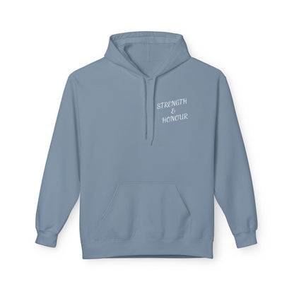Strength & Honour Hoodie — "Everyone's Got a Plan Until They've Been Hit" Inspirational Hoodie