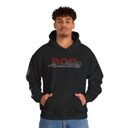 Racing Initials - (BOR) Hoodie
