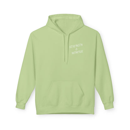 Strength & Honour Hoodie — "Everyone's Got a Plan Until They've Been Hit" Inspirational Hoodie