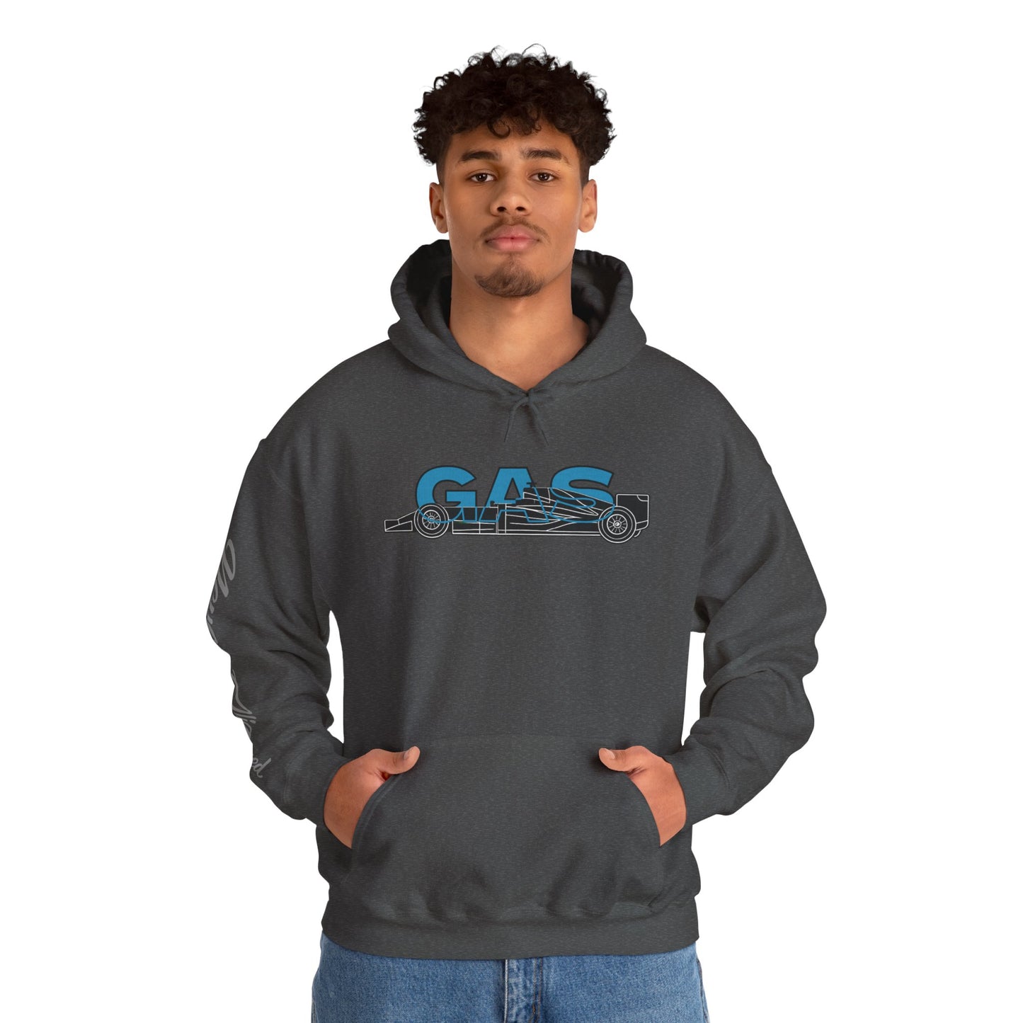Racing Initials - (GAS) Hoodie