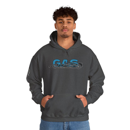 Racing Initials - (GAS) Hoodie