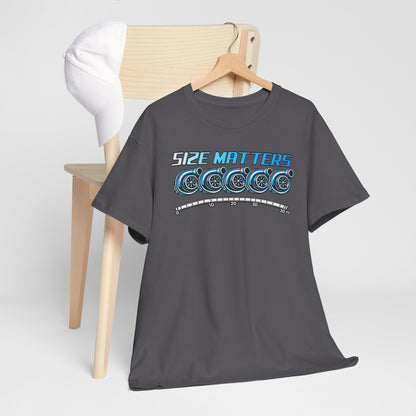 Size Matters (Blue) - T-Shirt