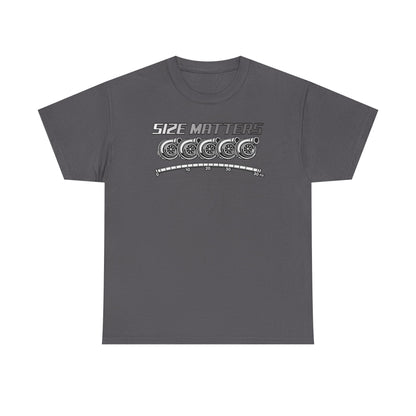 Size Matters (White) - T-Shirt