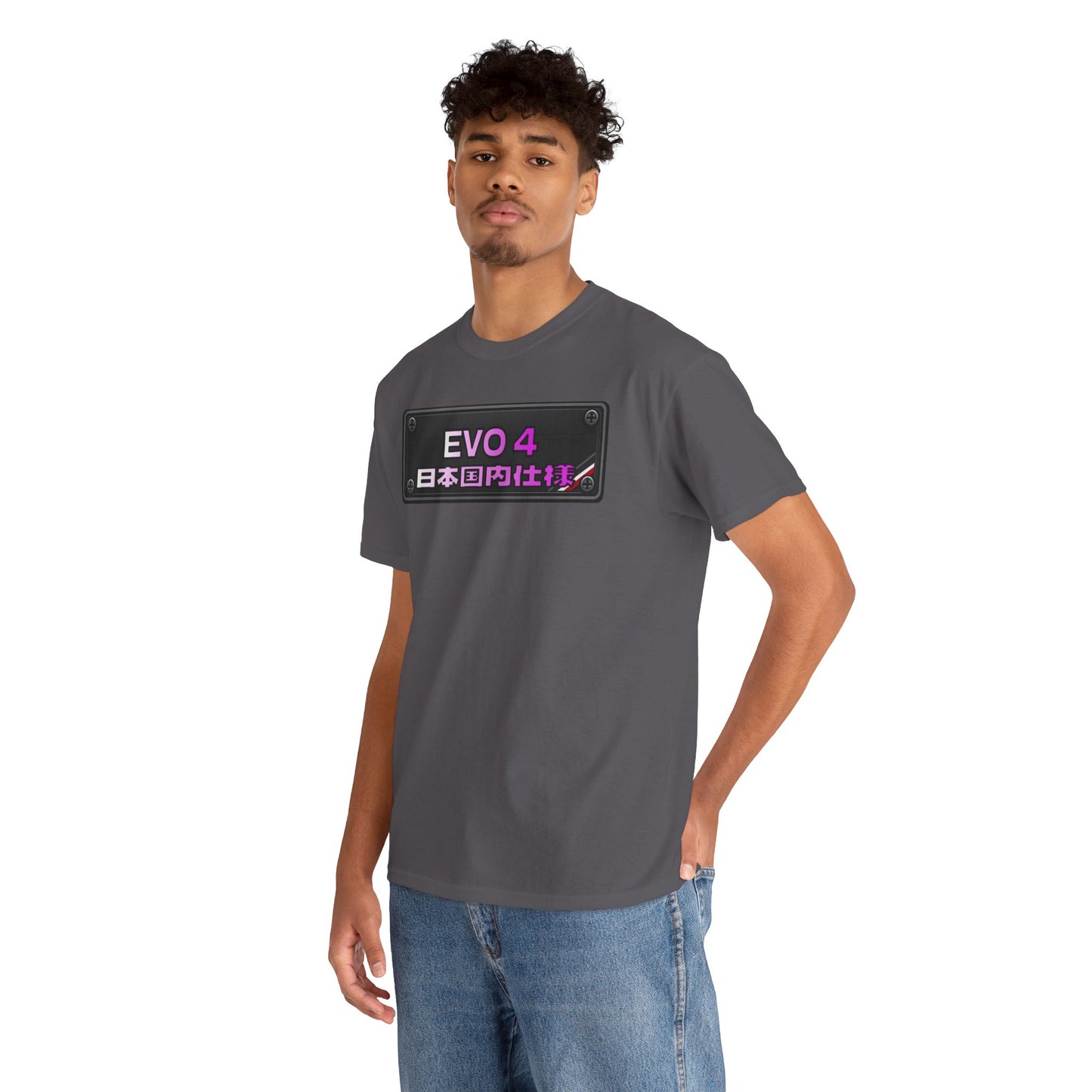 Blue Prints / Number Plates - T-Shirt (EVO 4)