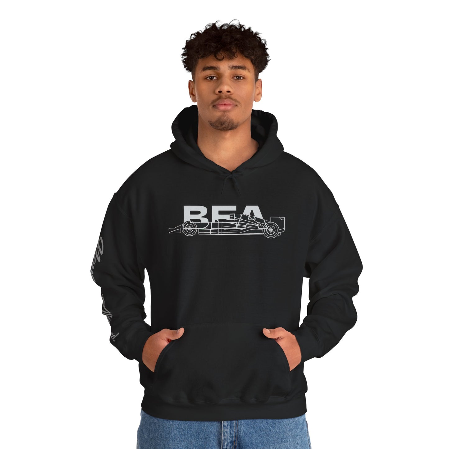 Racing Initials - (BEA) Hoodie