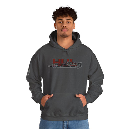 Racing Initials - (HUL) Hoodie