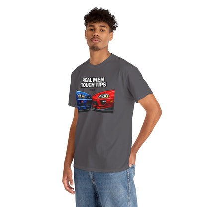 "Real Men Touch Tips" - T-Shirt