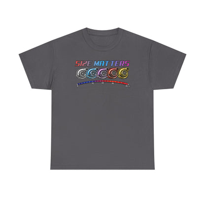 Size Matters (Multi Coloured) - T-Shirt
