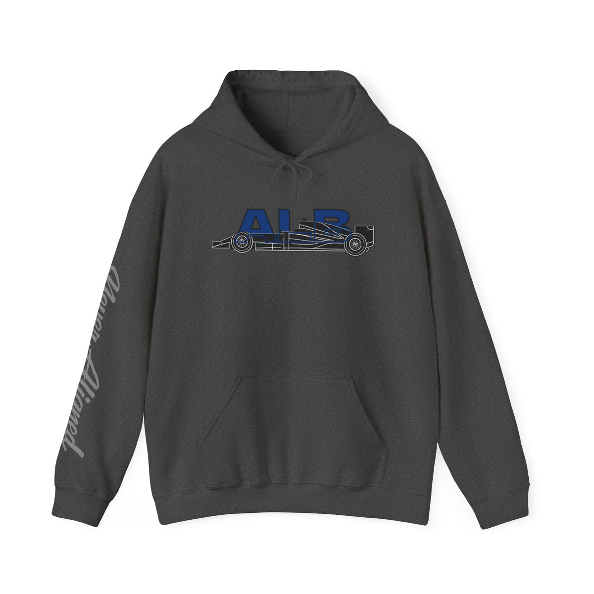 Racing Initials - (ALB) Hoodie