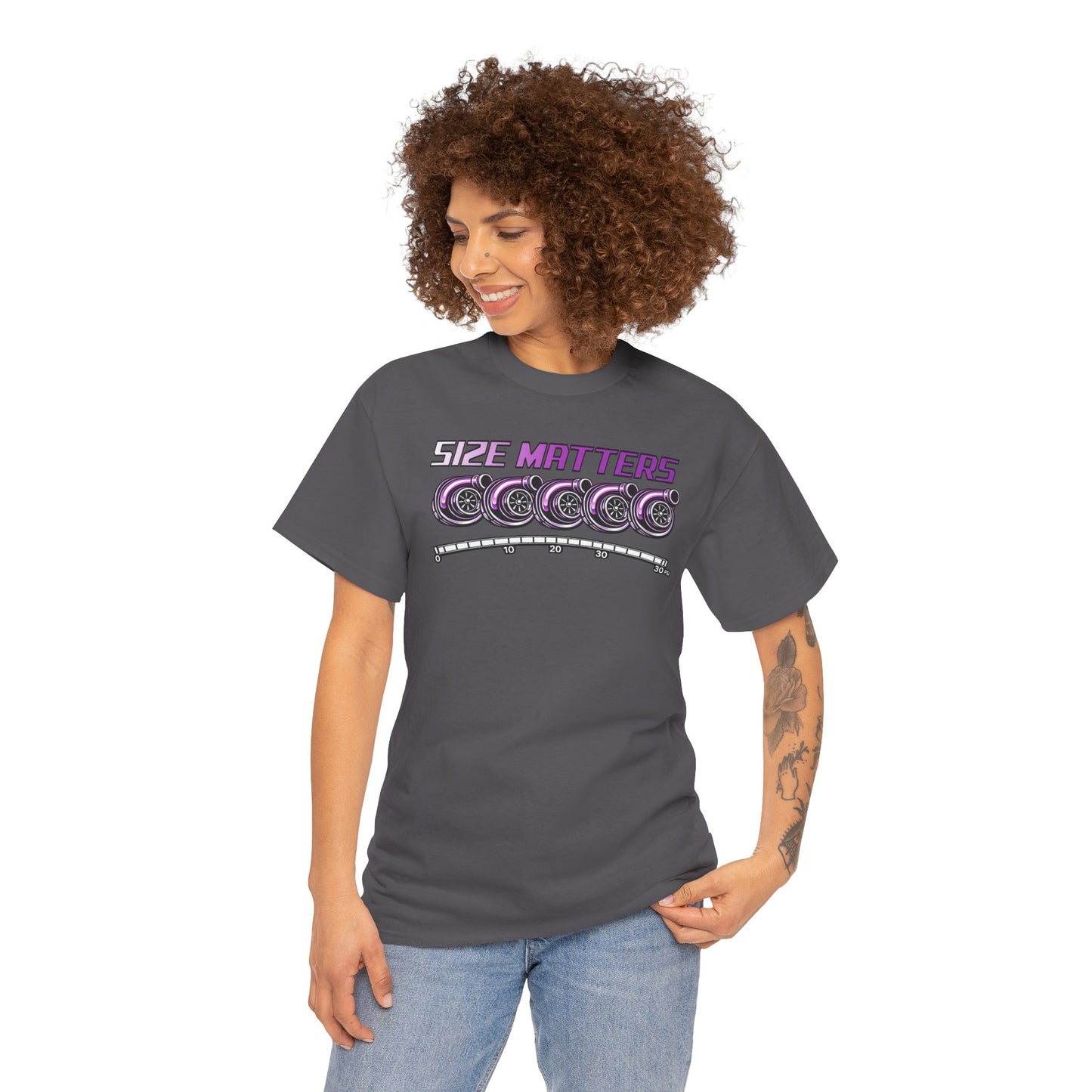 Size Matters (Purple) - T-Shirt