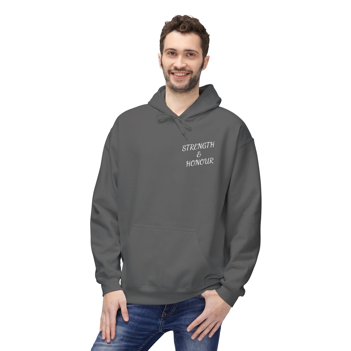 Strength & Honour Hoodie — "Everyone's Got a Plan Until They've Been Hit" Inspirational Hoodie