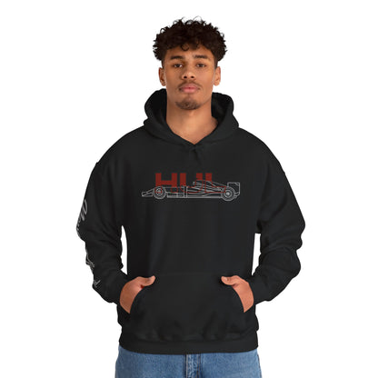 Racing Initials - (HUL) Hoodie