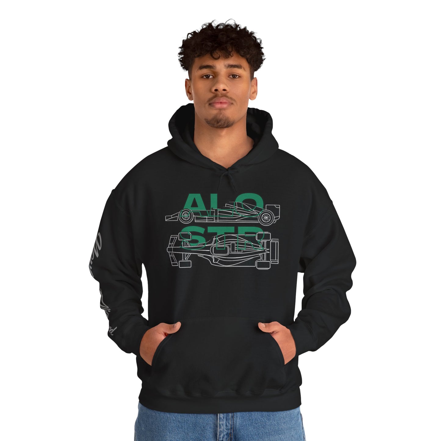 Racing Team Initials - (ALO and STR) Hoodie