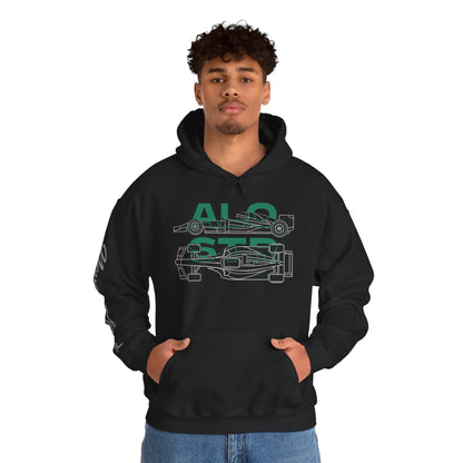 Racing Team Initials - (ALO and STR) Hoodie