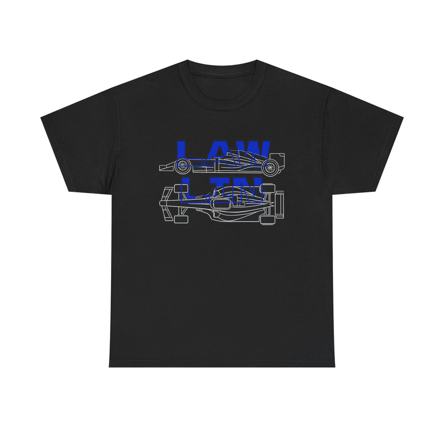 Racing Team Initials - T-Shirt (LAW and LIN)