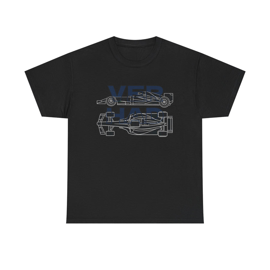 Racing Team Initials - T-Shirt (VER and HAD)