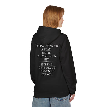 Strength & Honour Hoodie — "Everyone's Got a Plan Until They've Been Hit" Inspirational Hoodie