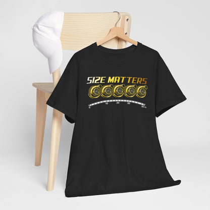 Size Matters (Gold) - T-Shirt