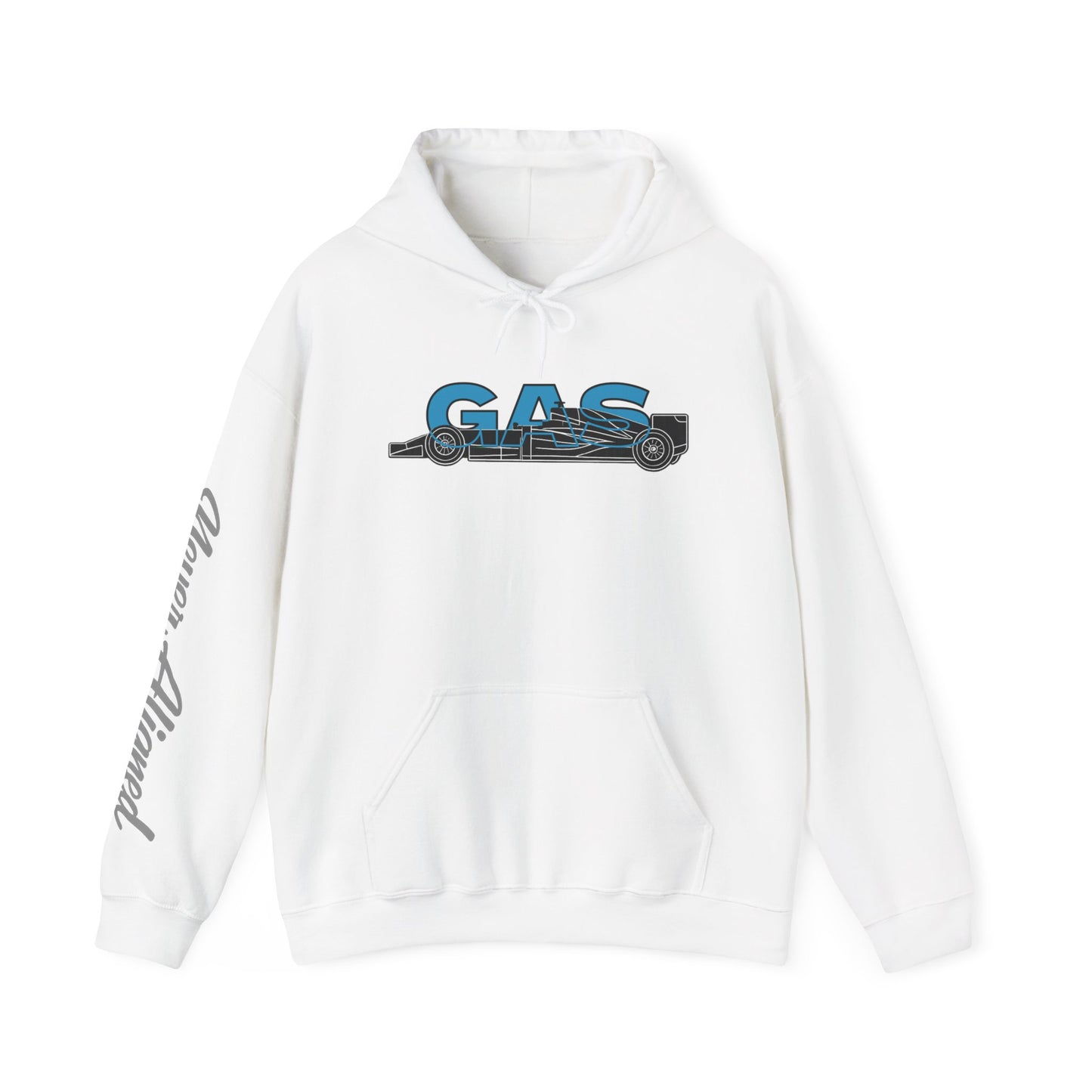 Racing Initials - (GAS) Hoodie
