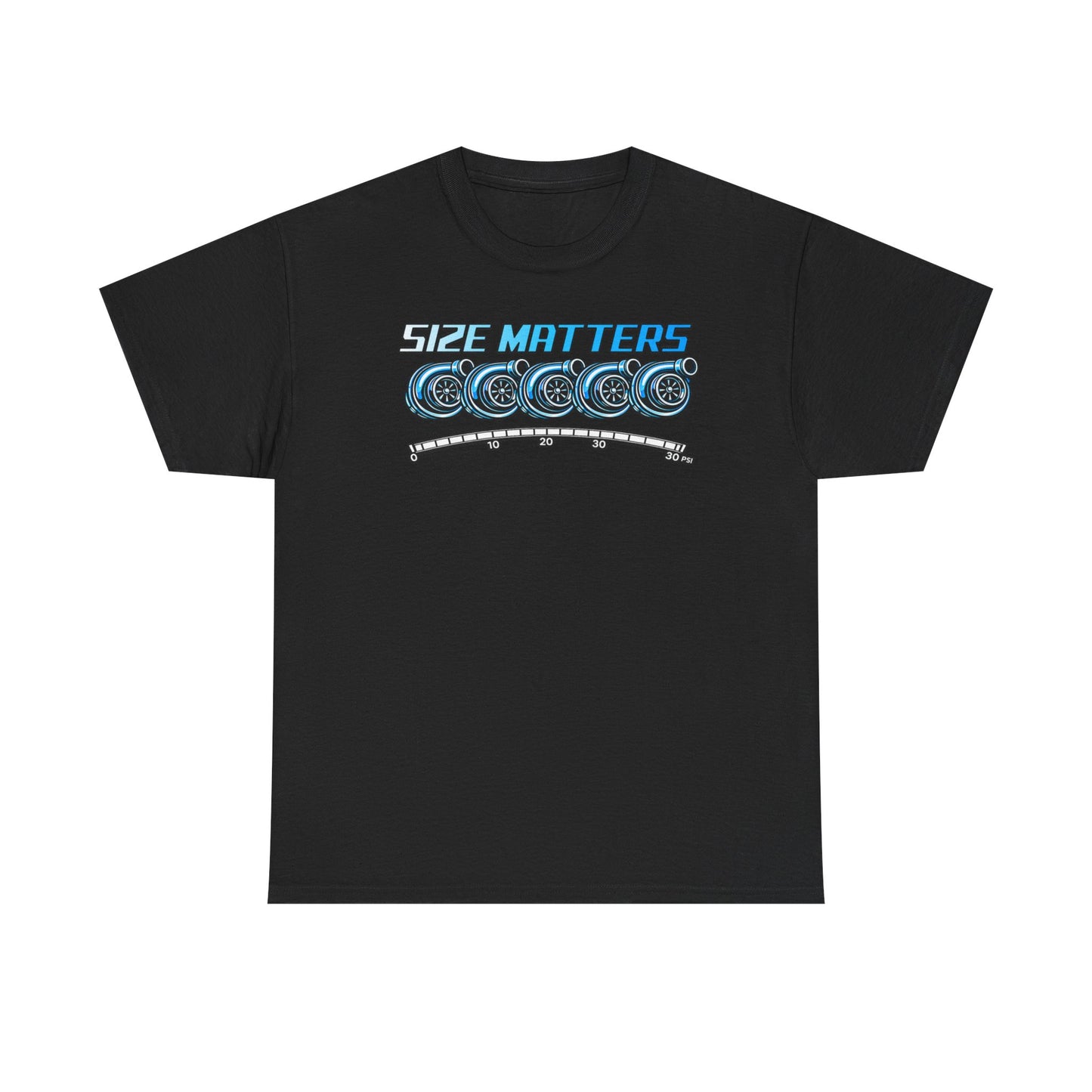 Size Matters (Blue) - T-Shirt