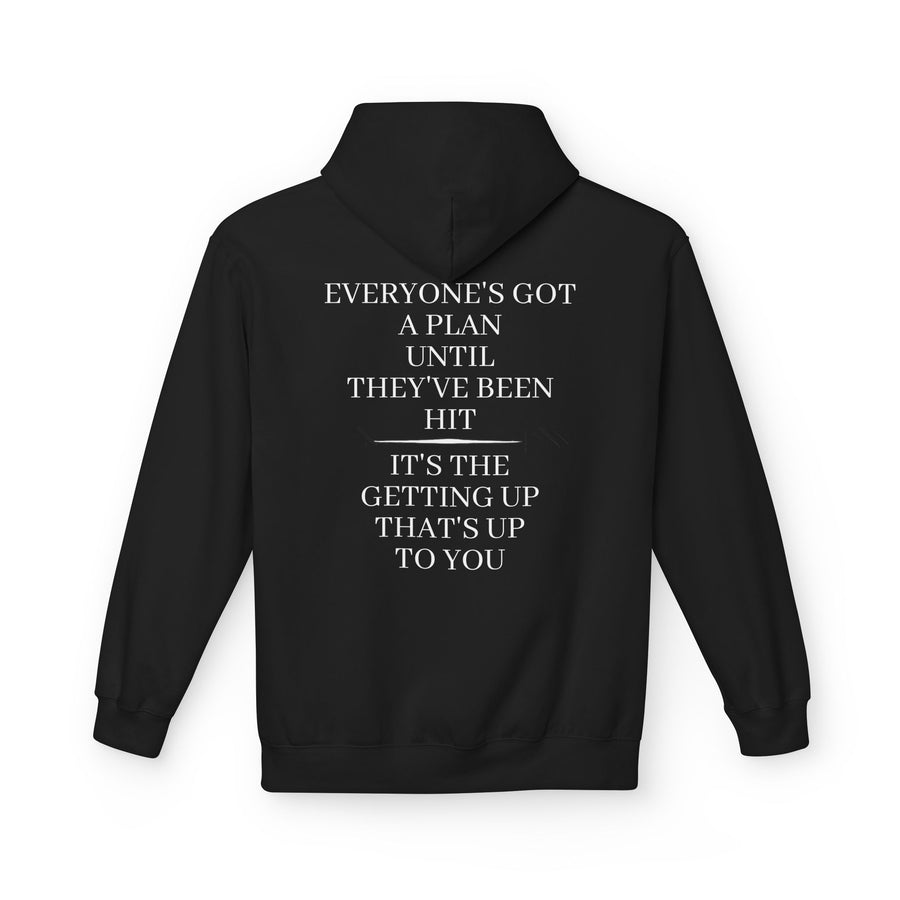 Strength & Honour Hoodie — "Everyone's Got a Plan Until They've Been Hit" Inspirational Hoodie