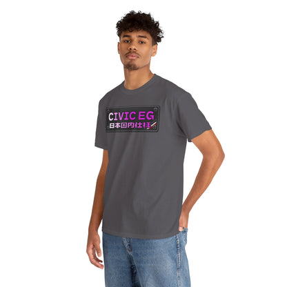 Blue Prints / Number Plates - T-Shirt (Civic EG)