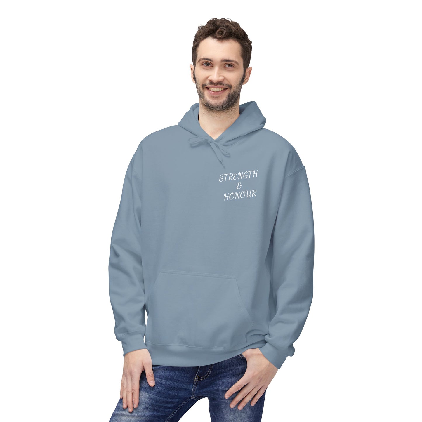 Strength & Honour Hoodie — "Everyone's Got a Plan Until They've Been Hit" Inspirational Hoodie