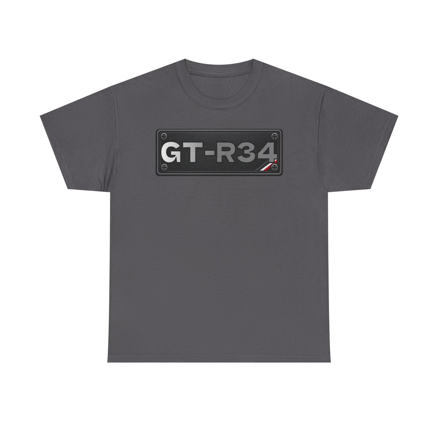 Original Designs / Number Plates - T-Shirt (GTR-R34)