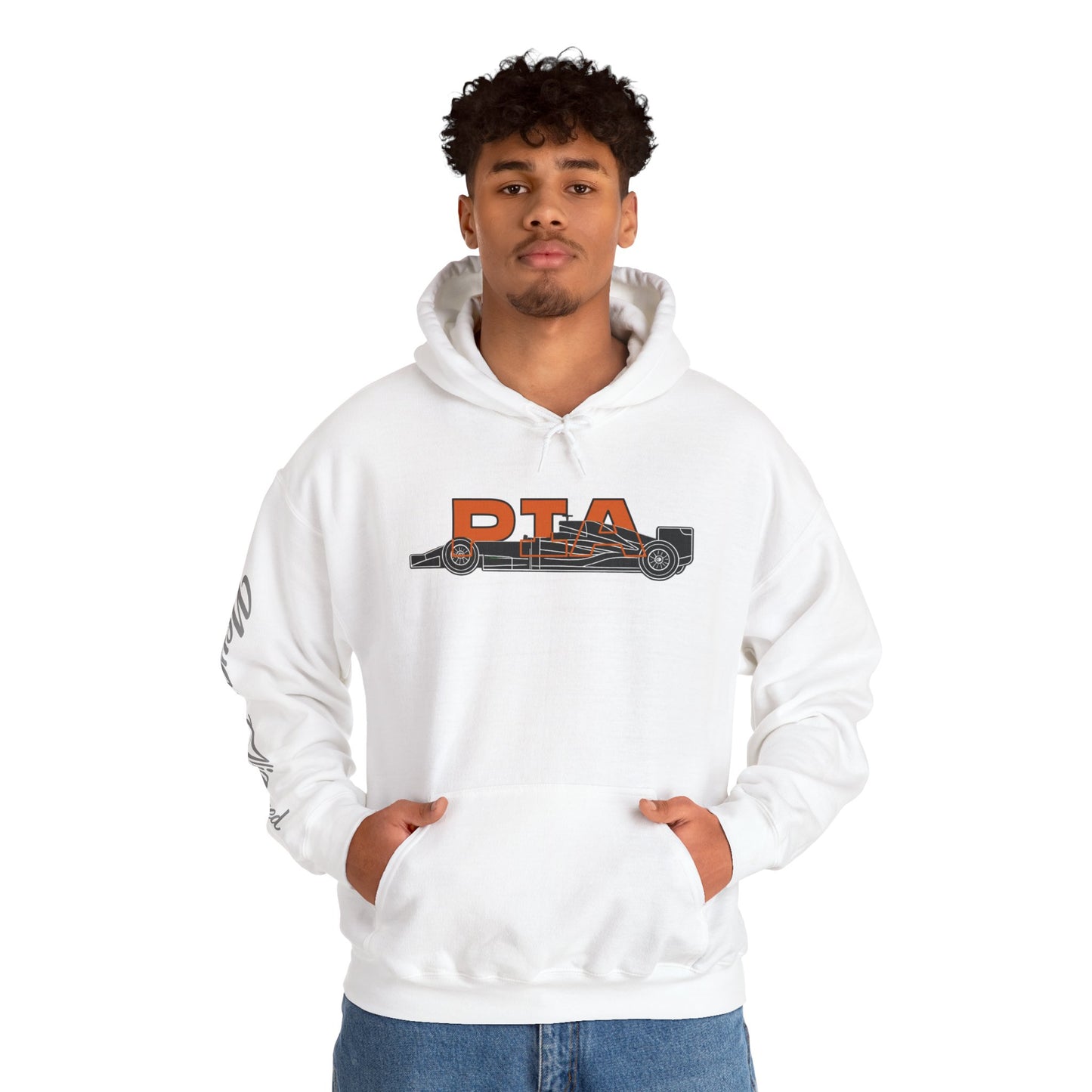 Racing Initials - (PIA) Hoodie