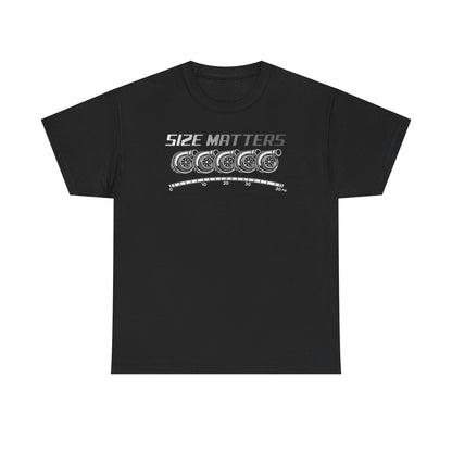 Size Matters (White) - T-Shirt
