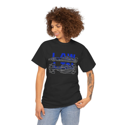 Racing Team Initials - T-Shirt (LAW and LIN)