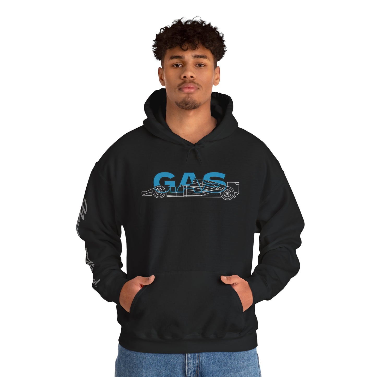 Racing Initials - (GAS) Hoodie