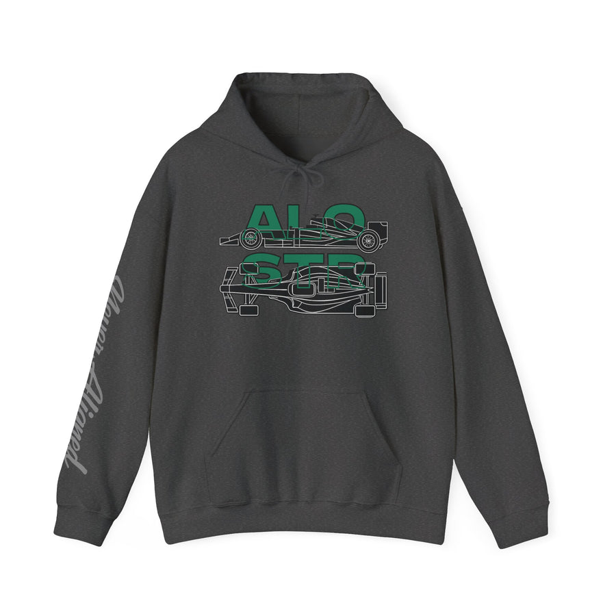 Racing Team Initials - (ALO and STR) Hoodie