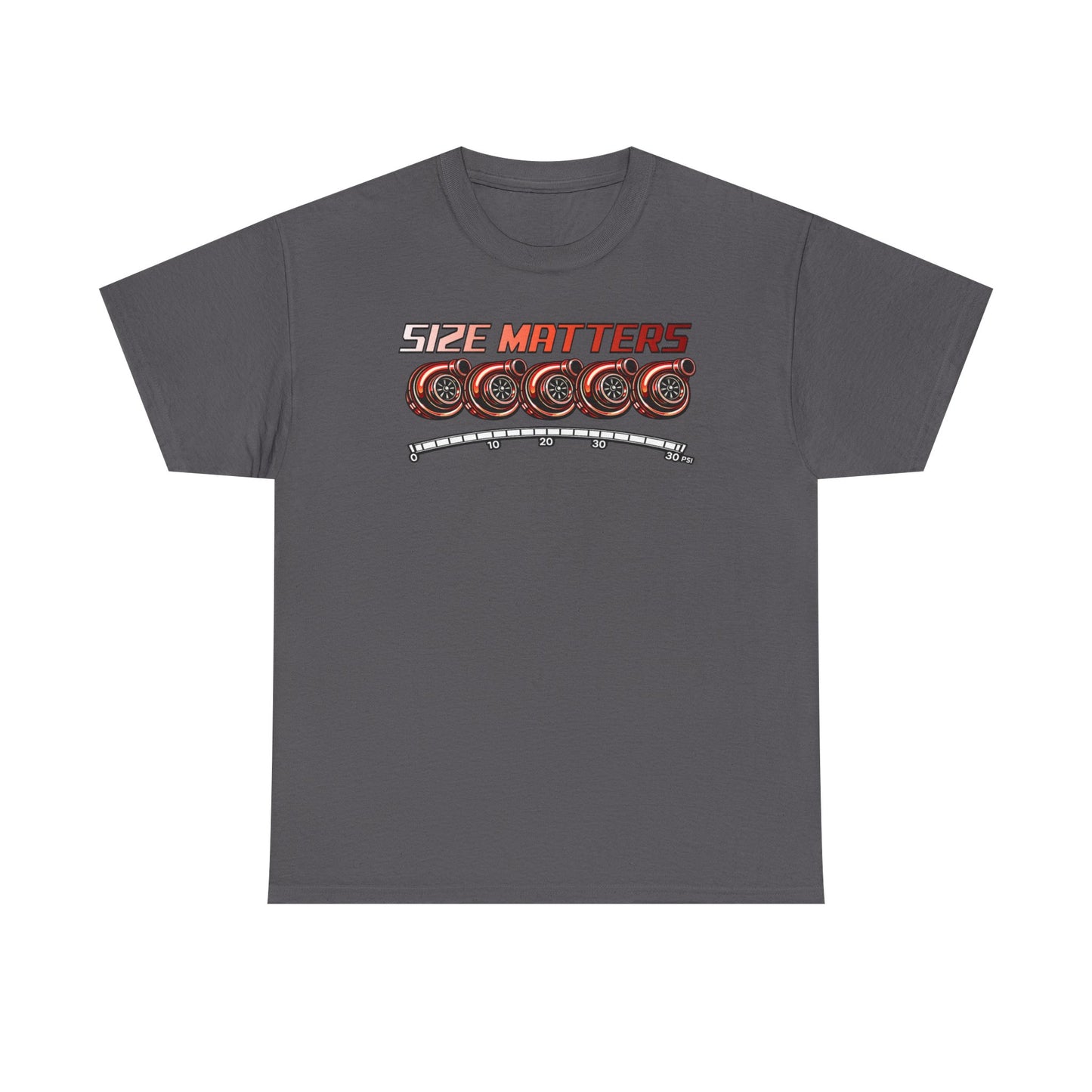 Size Matters (Red) - T-Shirt