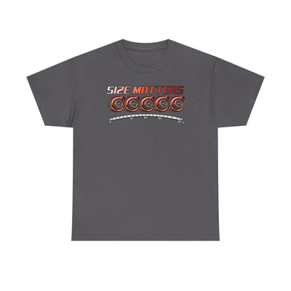 Size Matters (Red) - T-Shirt