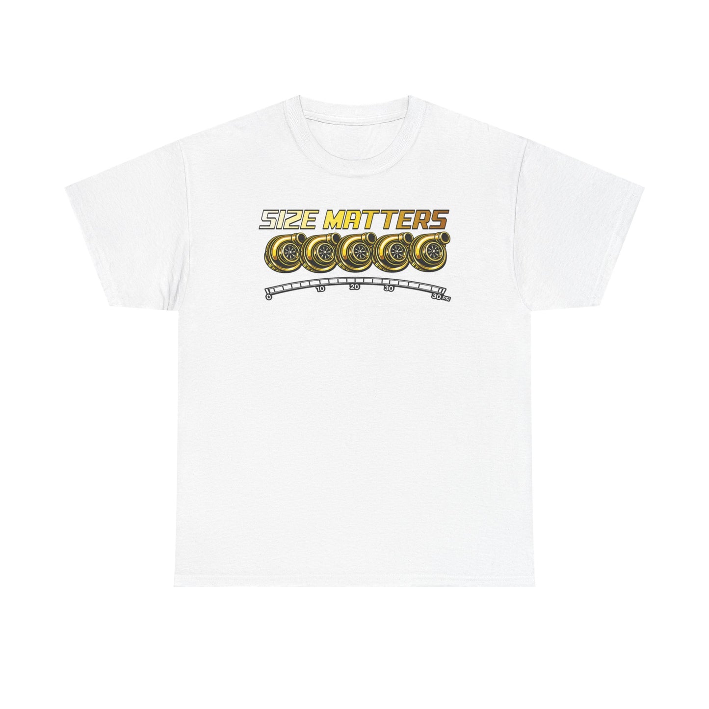 Size Matters (Gold) - T-Shirt
