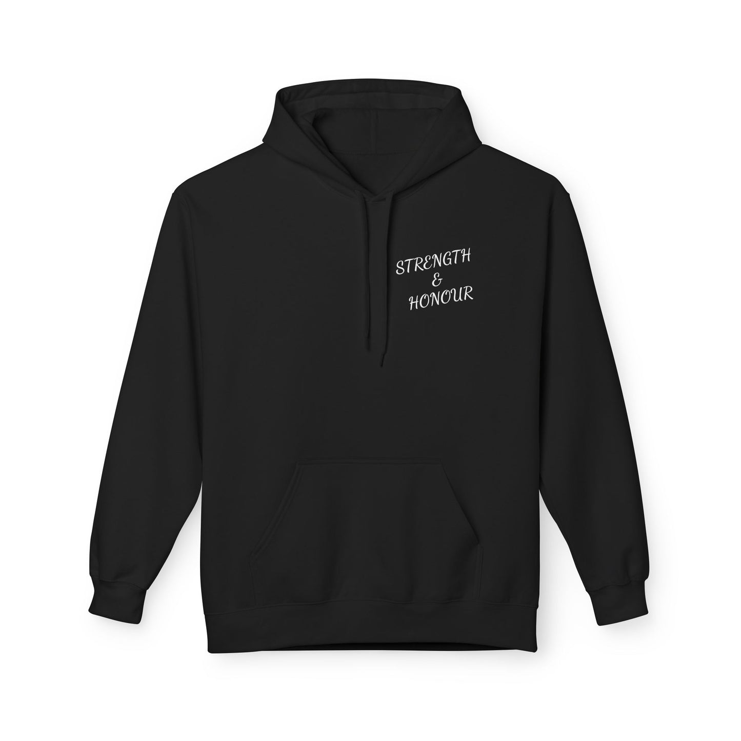 Strength & Honour Hoodie — "Everyone's Got a Plan Until They've Been Hit" Inspirational Hoodie
