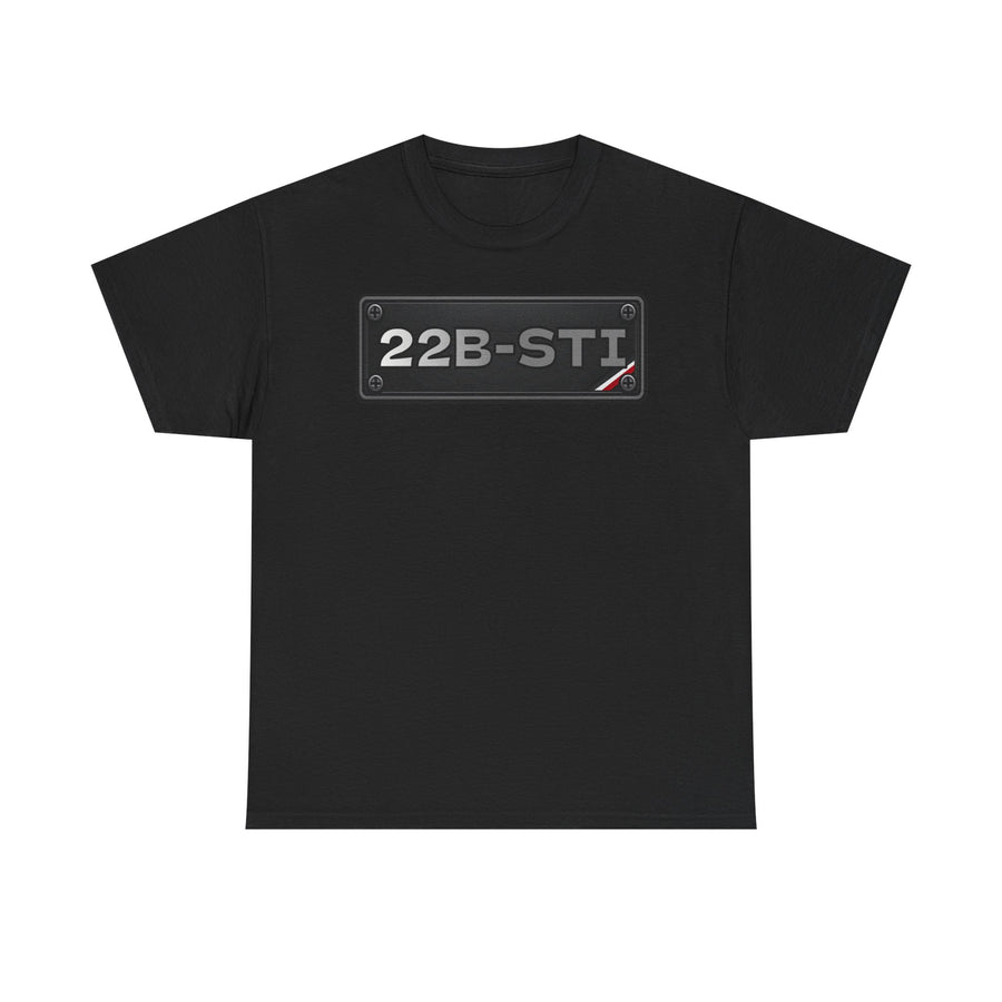 Original Designs / Number Plates - T-Shirt (Impreza 22B)