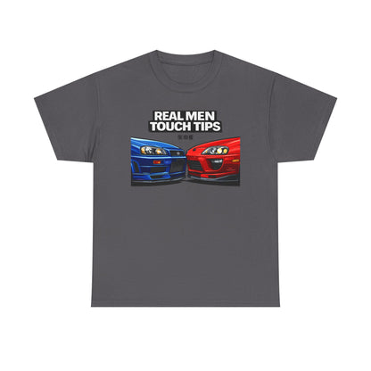 "Real Men Touch Tips" - T-Shirt