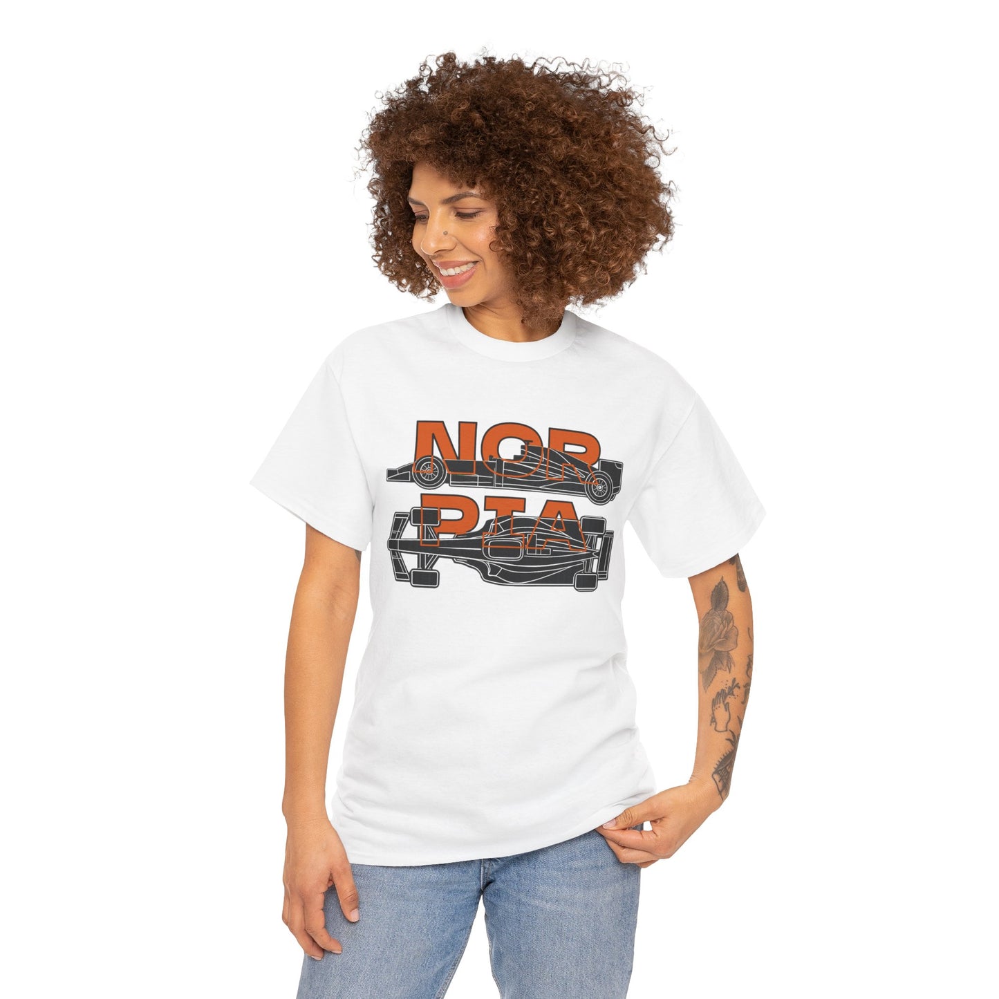 Racing Team Initials - T-Shirt (NOR and PIA)
