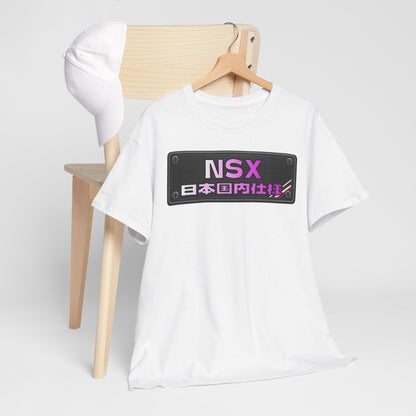 Blue Prints / Number Plates - T-Shirt (NSX)