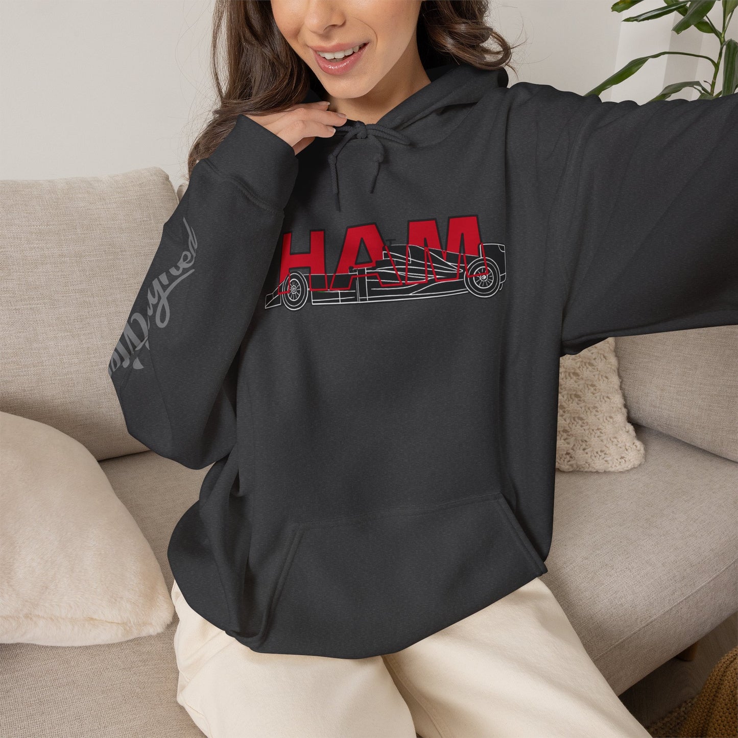 Racing Initials - (HAM) Hoodie