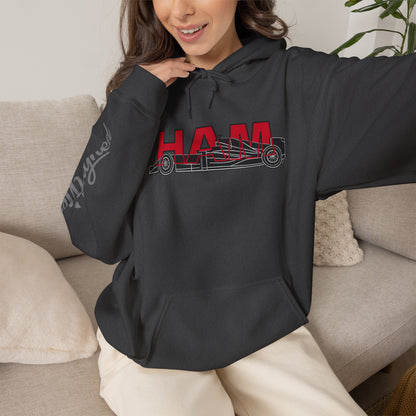 Racing Initials - (HAM) Hoodie
