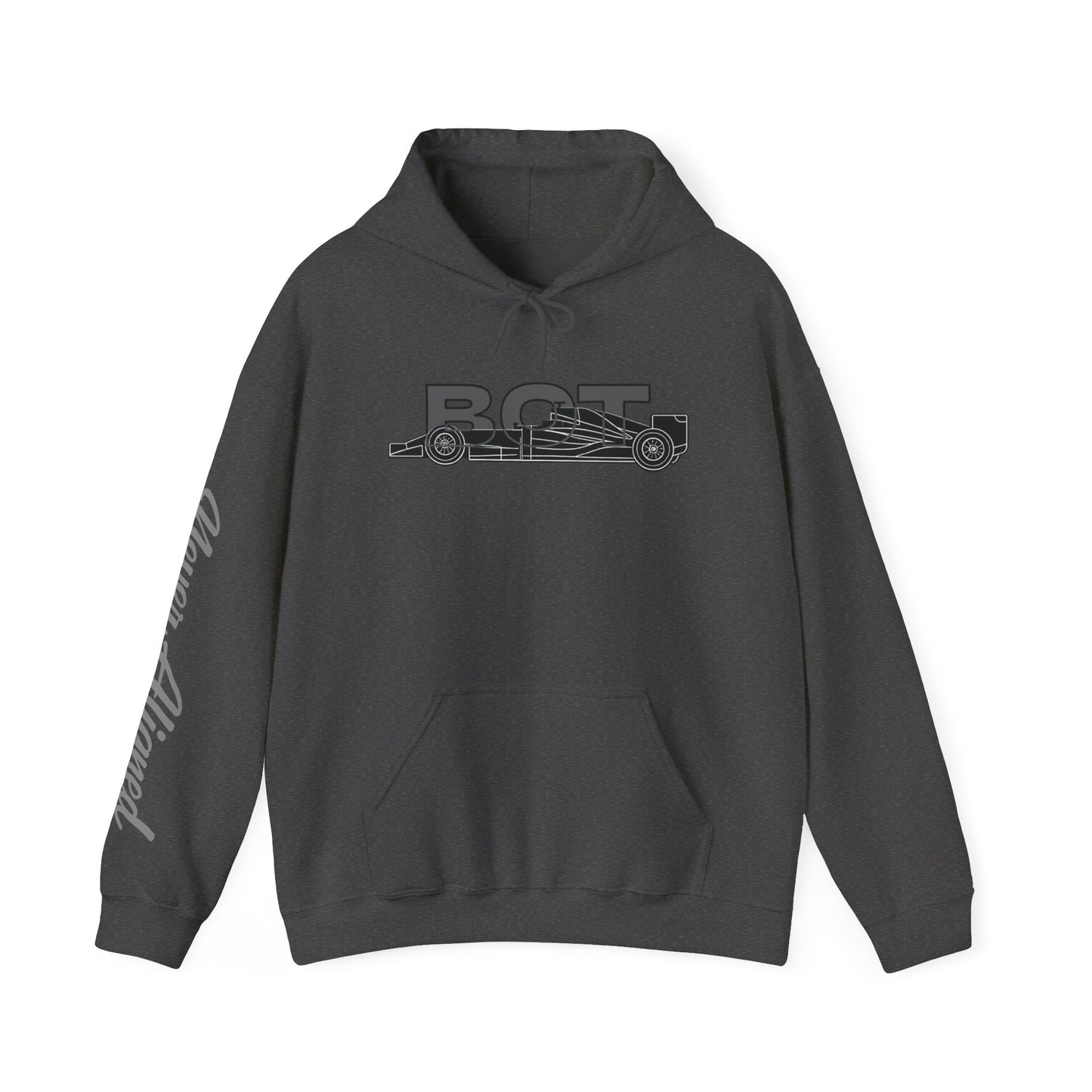 Racing Initials - (BOT) Hoodie
