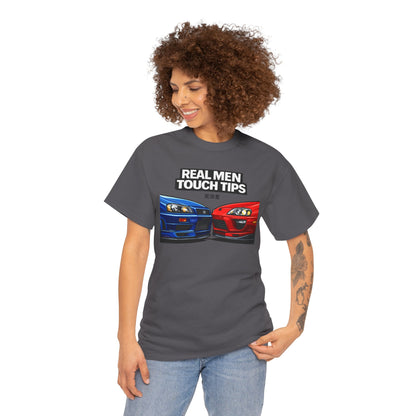 "Real Men Touch Tips" - T-Shirt