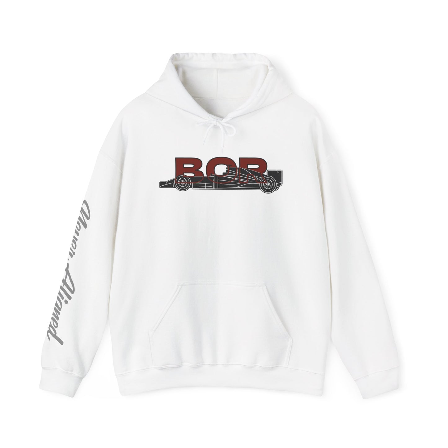 Racing Initials - (BOR) Hoodie